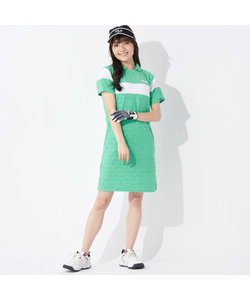 FILA GOLF/フィラゴルフ　レディース ジャガードパイルワンピース｜UVカット