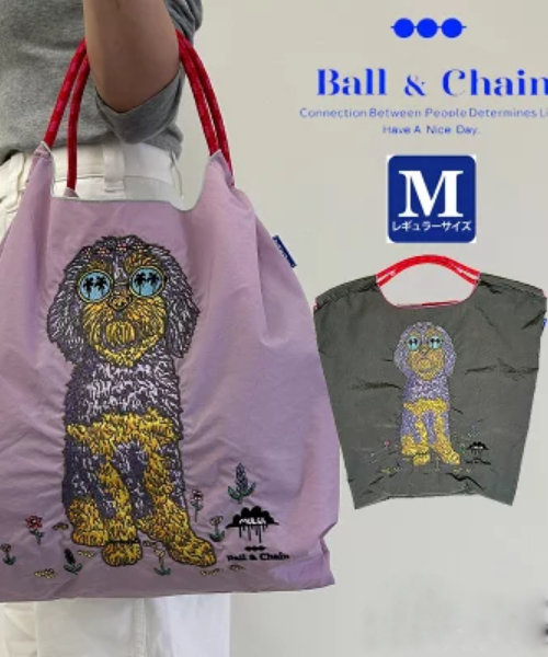Ball＆Chain/ボールアンドチェーン】MULGA JUNO(M) 刺繍エコバッグ 