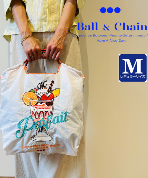 Ball＆Chain/ボールアンドチェーン】PARFAIT(M) 刺繍エコバッグ | ANNE 
