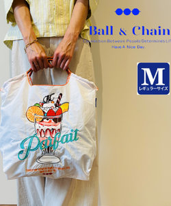 【Ball＆Chain/ボールアンドチェーン】PARFAIT(M) 刺繍エコバッグ