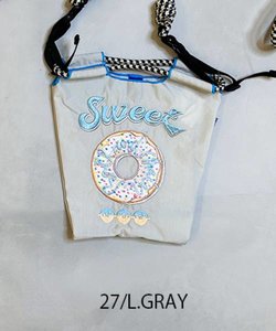 【Ball＆Chain/ボールアンドチェーン】SWEET NEW(S) ストラップ付刺繍エコバッグ