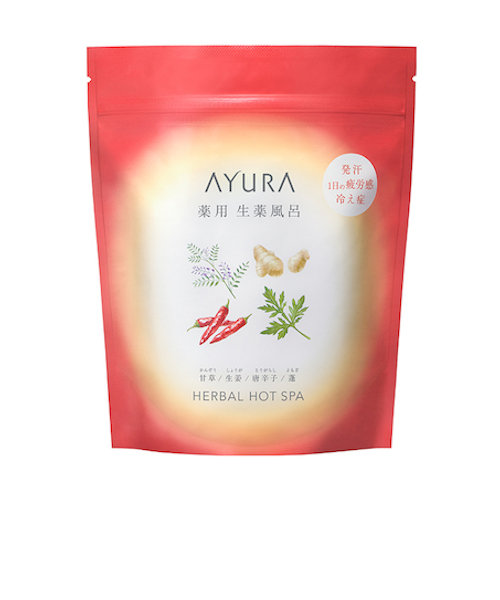 アユーラ（AYURA）　薬用ハーバルホットスパ　医薬部外品　30g×8包入