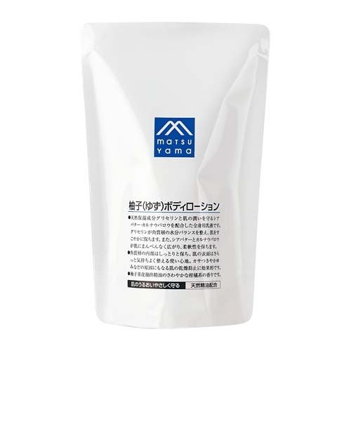 松山油脂　Mマーク　柚子ボディローション　詰替　280mL