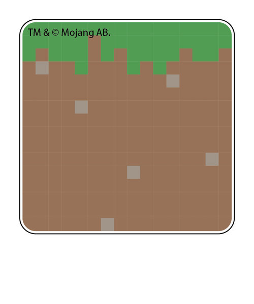 マインクラフト アクリルスクエアマグネット（ブロック）