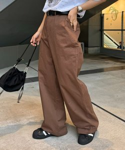 【UNISEX】ベルト付きパンツ