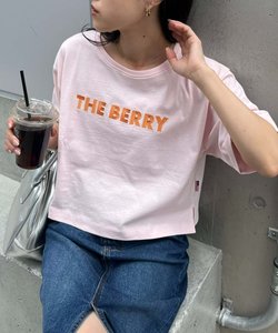 USAコットン配色ステッチ刺繍TEE