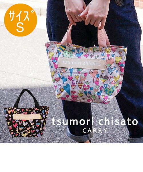 コットンハート プリント ハンドバッグ トートバッグ Sサイズ | tsumori chisato（ツモリチサト）の通販 - u0026mall