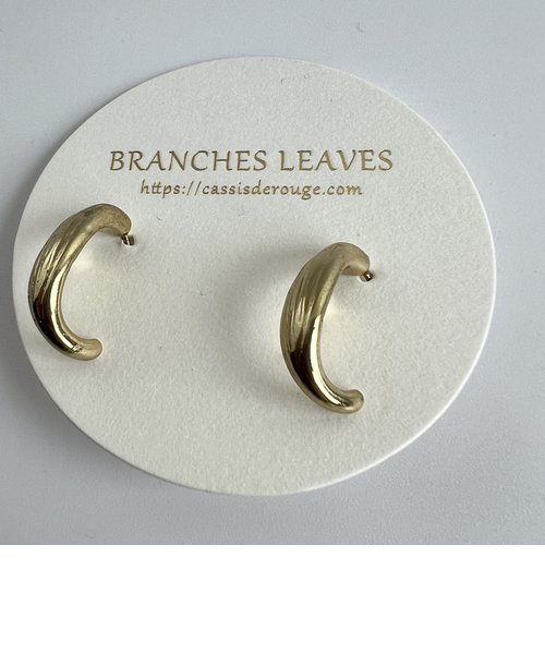 BRANCHES LEAVES ピアス