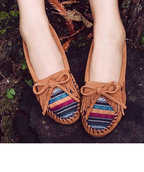 【MINNETONKA/ミネトンカ】 KILTY SUEDE MOC　キルティー スエード モカシン