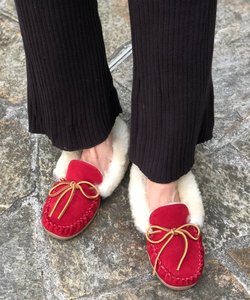 【MINNETONKA/ミネトンカ】 ALPINE SHEEPSKIN SLIPPER /アルパインシープスキンモカシン