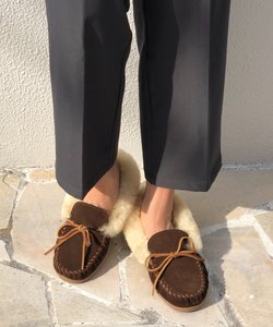 【MINNETONKA/ミネトンカ】 ALPINE SHEEPSKIN SLIPPER /アルパインシープスキンモカシン