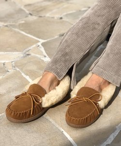 【MINNETONKA/ミネトンカ】 ALPINE SHEEPSKIN SLIPPER /アルパインシープスキンモカシン