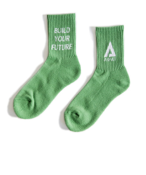 【ASFVLT アスファルト】【LOGO SOCKS】