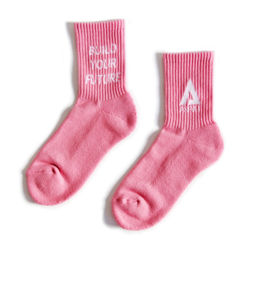 【ASFVLT アスファルト】【LOGO SOCKS】