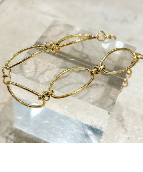 SPANGLE 問題 JEWELS】オークリーフ ペンダントトップ＆チェーン セット 