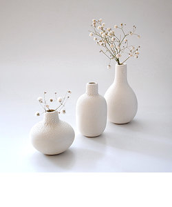Pearl vase Mini Set of 3pcs
