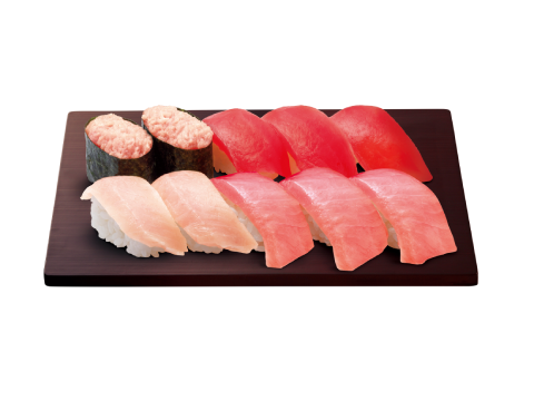 まぐろづくし(10貫)