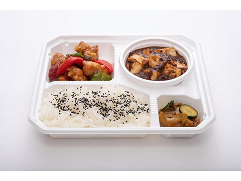 식초 돼지 & 마파 두부 도시락