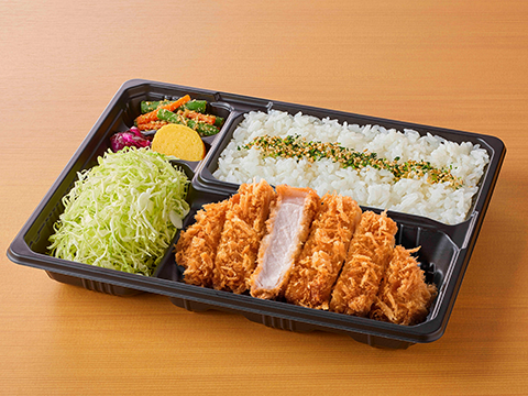 熟成三元麦豚上ロースかつ弁当