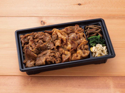 牛豚カルビ焼き弁当