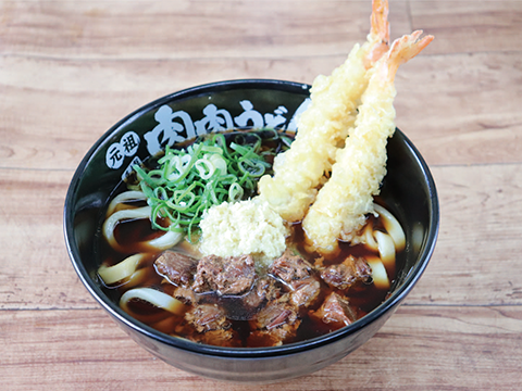 博多名物　元祖 肉肉うどん