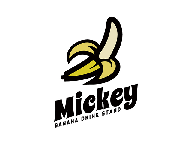 バナナジューススタンド　ミッキー