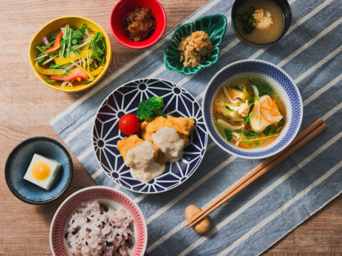 梅の花の定食や　うめまめ