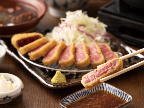 牛かつ ふたば亭