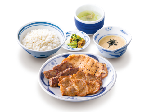 牛たん とろろ 麦めし ねぎし