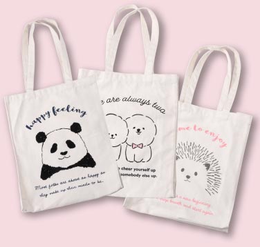 ハンナ マチ広トートバッグ