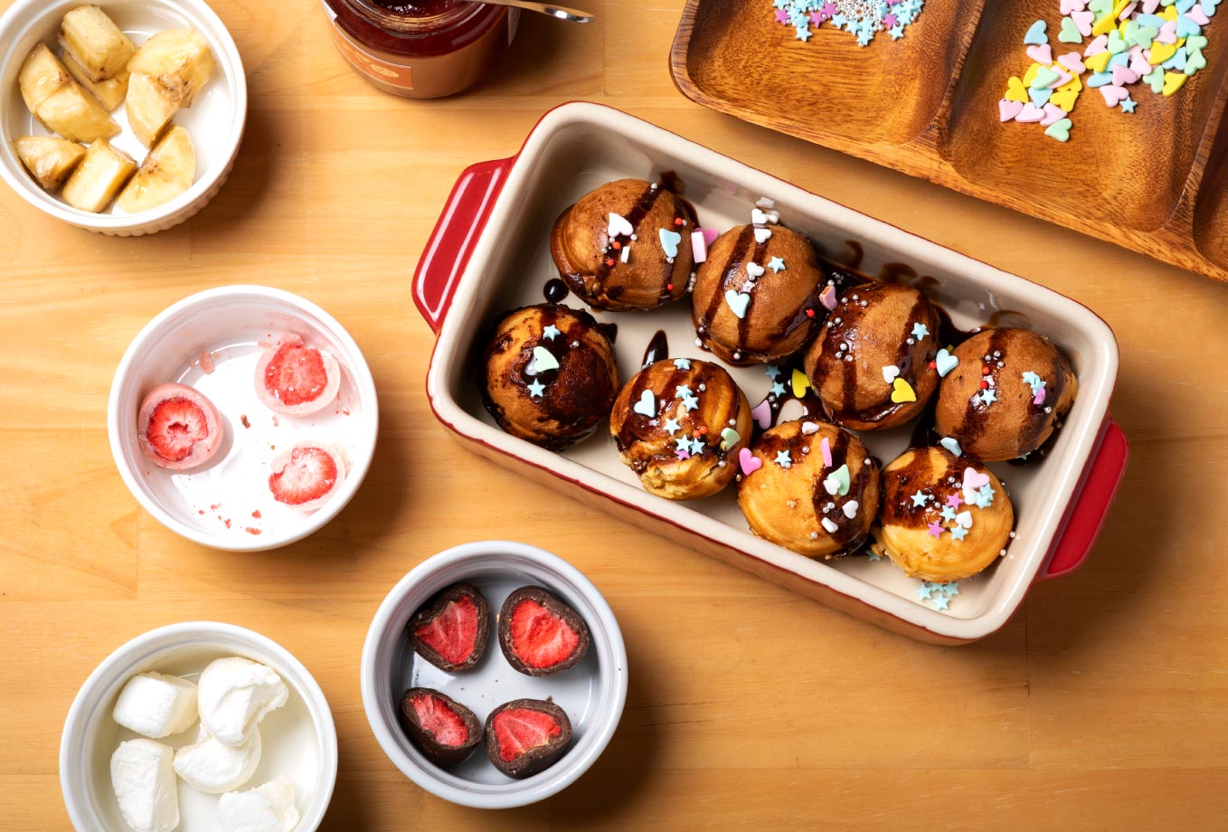 お子さまと一緒に手作りに挑戦！ 簡単まんまるケーキ