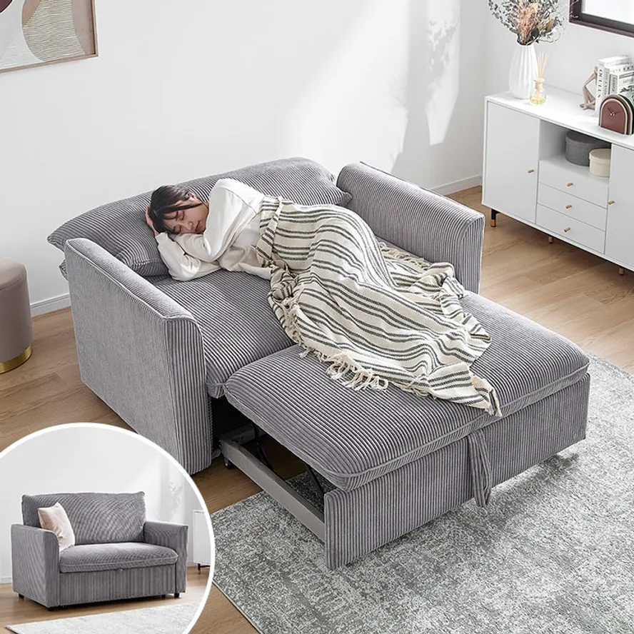 くつろぎ時間がレベルアップ！3WAYソファベッド「ウトロワ