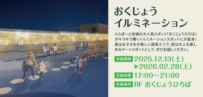 おくじょうイルミネーション