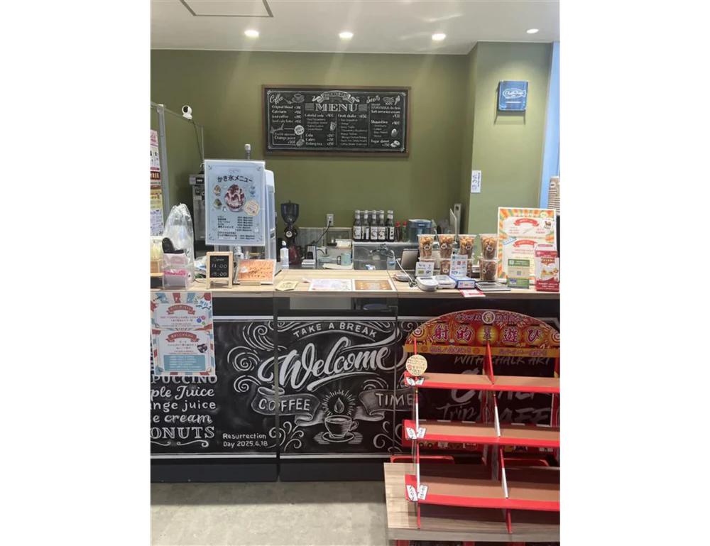 Chalk Trip CAFEの店頭