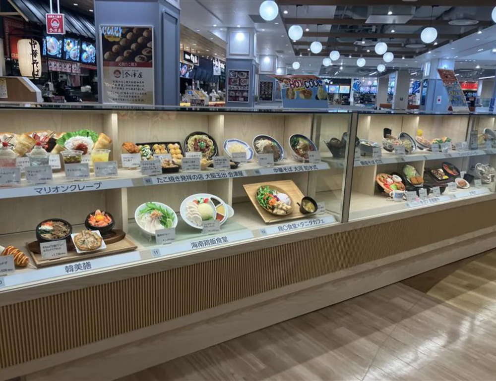 フードコートの店舗