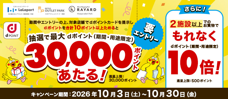 dポイントプレゼントキャンペーン