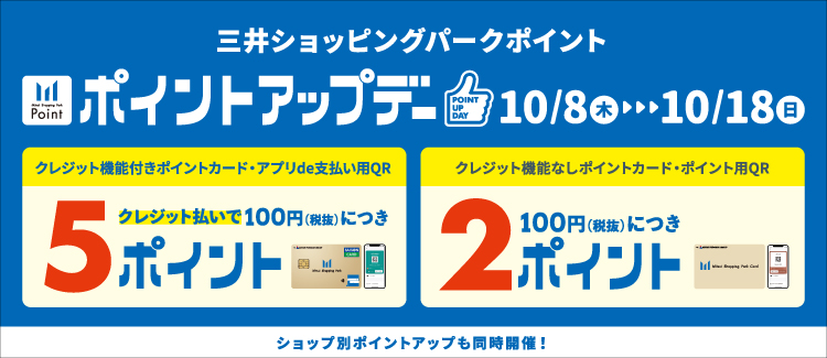 ポイントアップデー