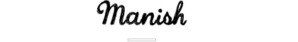 Manish