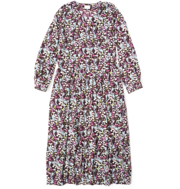 フラワープリント タック ワンピース 9,350円（税込）