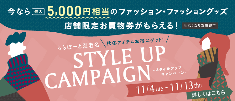 スタイルアップキャンペーン