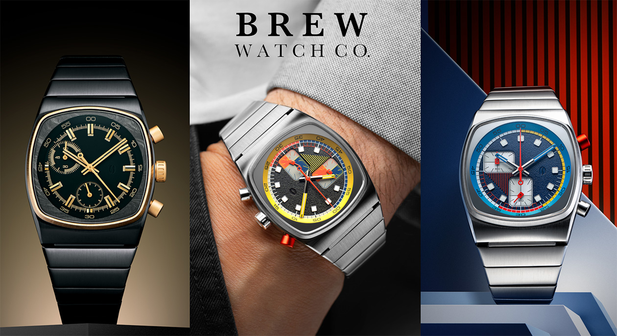 Brew Watch co.】NY発コーヒー文化から生まれた個性派腕時計