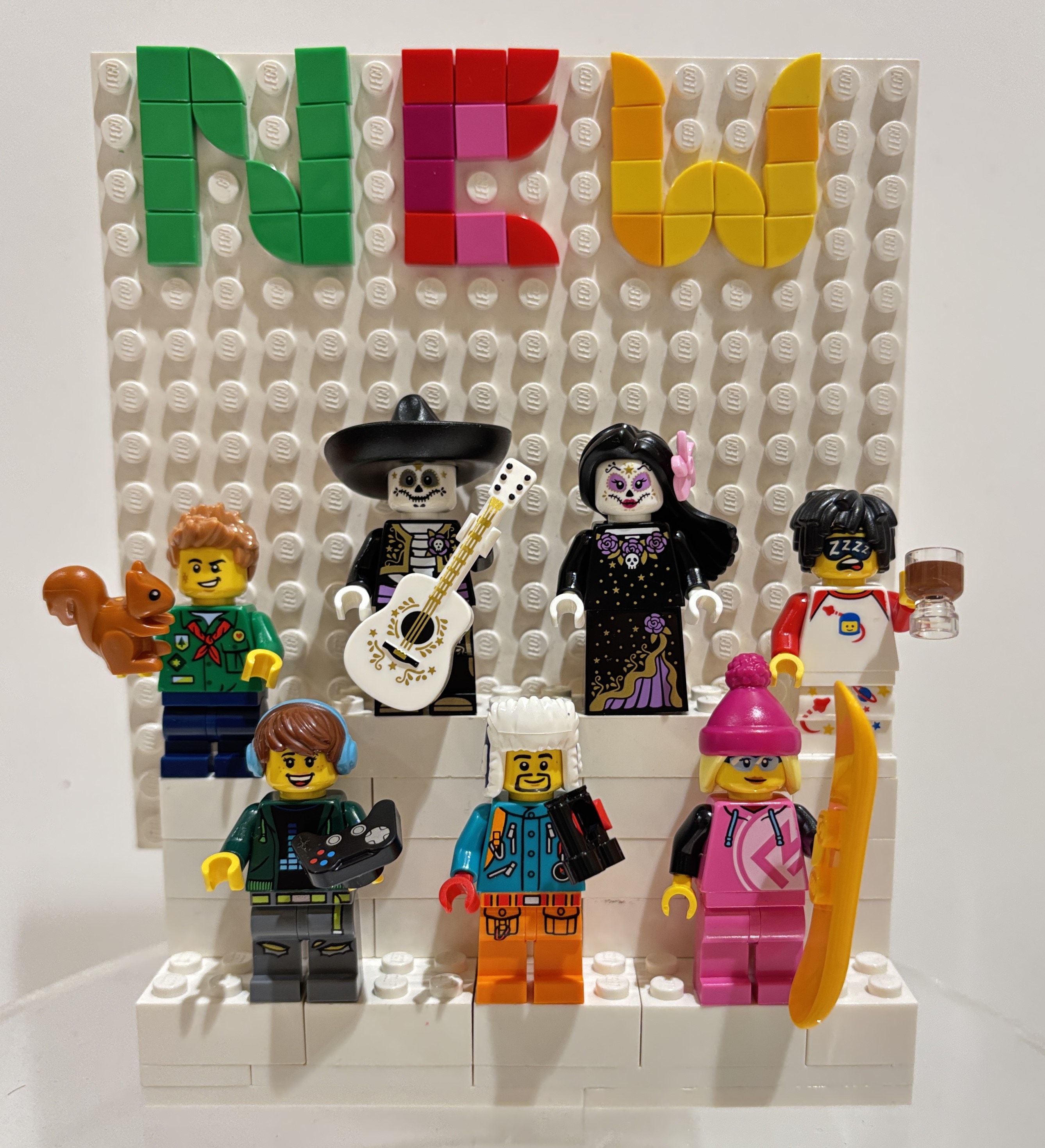 レゴ　パーツミニフィグまとめ 10月新パーツ登場♪】レゴ(R)ミニフィギュアが作れる『Build a