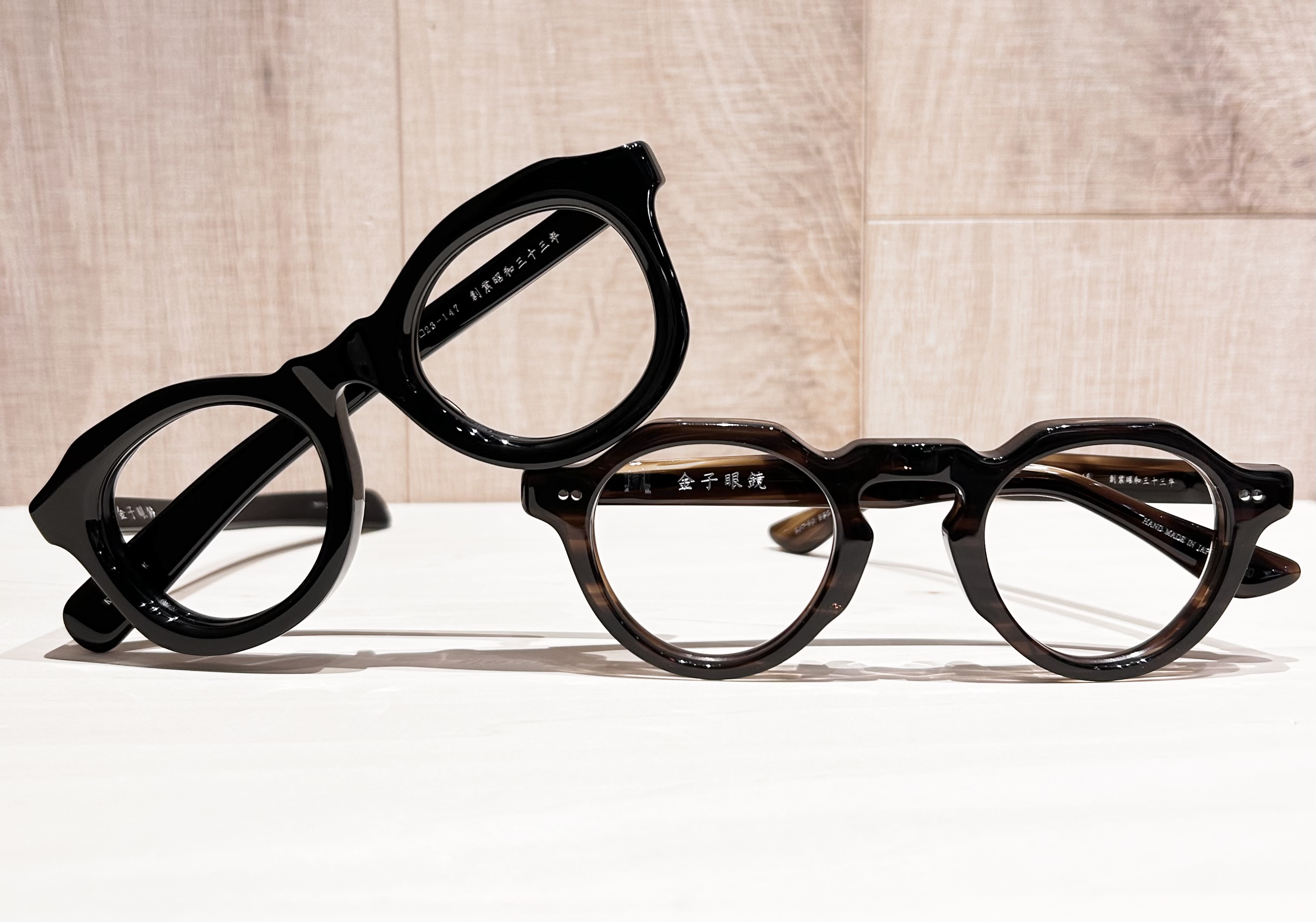 金子眼鏡]作為法國的復古的新作品型號| Mitsui Shopping Park LaLaport福岡