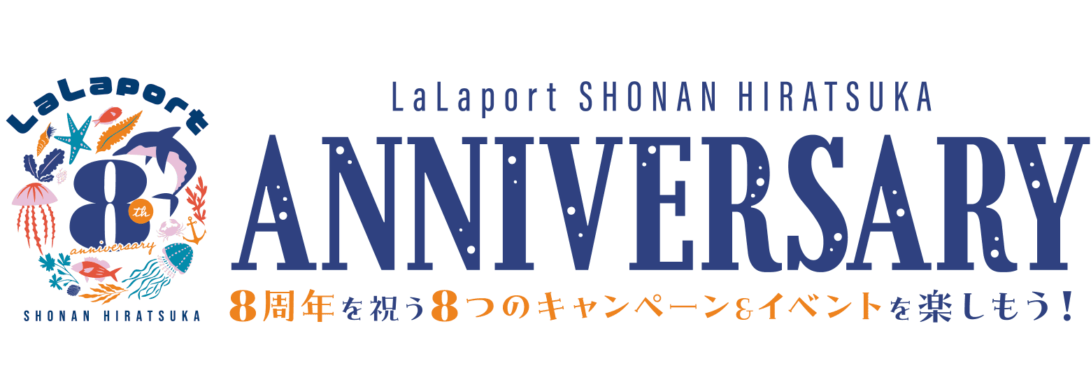 LaLapor 8th anniversary SHONAN HIRATSUKA