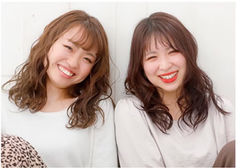 スクールカット、カラー、パーマ