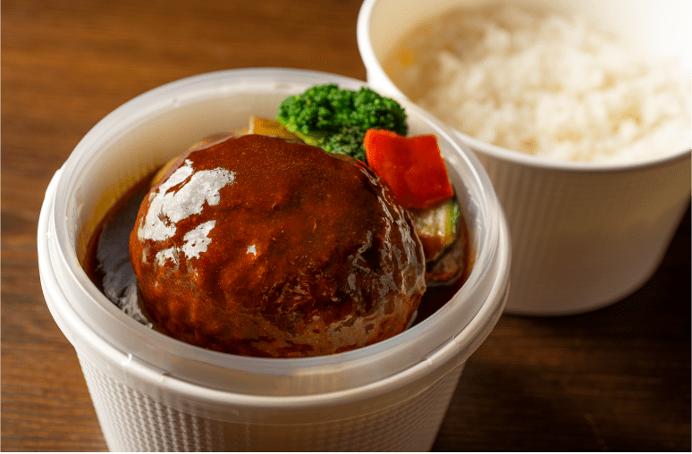 特製デミグラスハンバーグ弁当