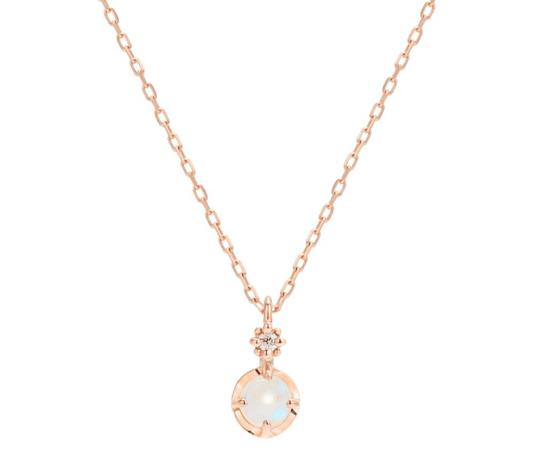 K10ピンクゴールドネックレス