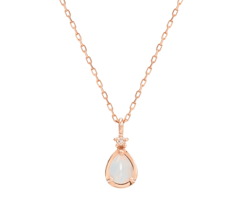 K18ピンクゴールドネックレス