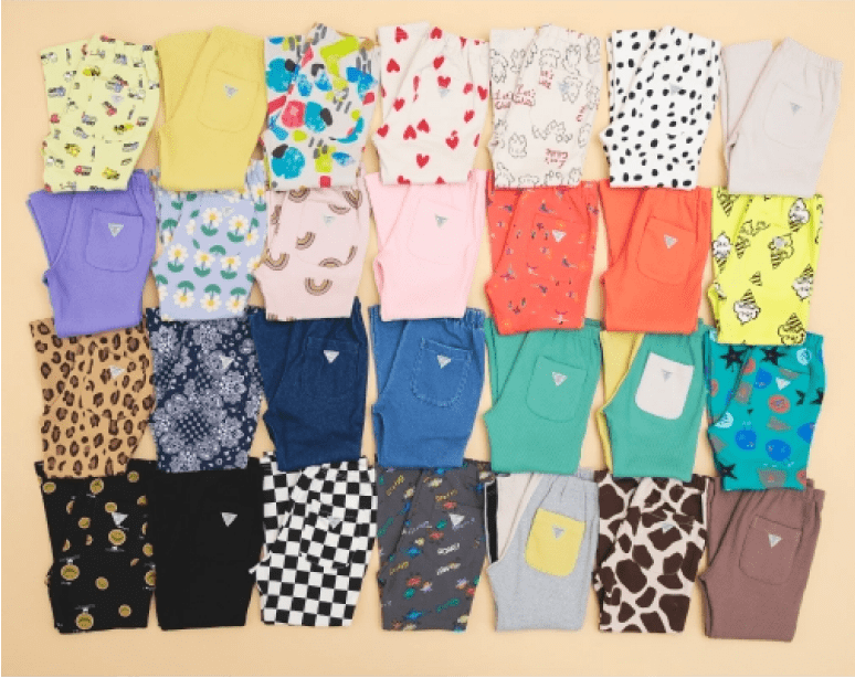 DAISUKI パンツ 9分丈