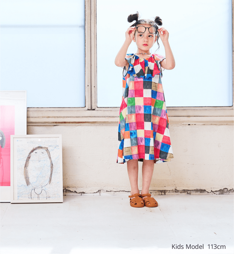 ソウガラフレアカラーワンピース